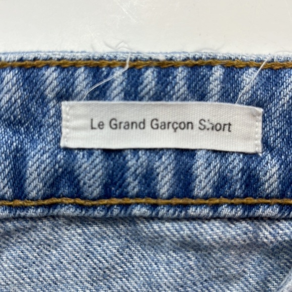 Frame Denim Le Grand Garçon Short Size 24 - Picture 10 of 16